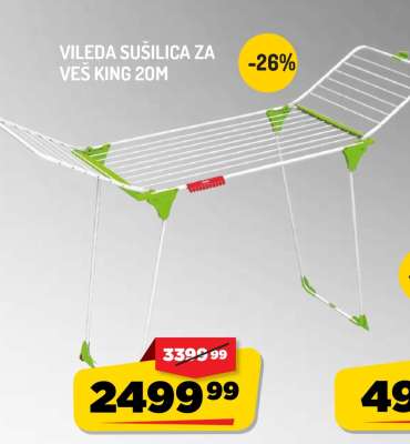 Vileda sušilica za veš King 20M