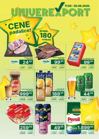 Univerexport katalog - 17.08.2026 - 30.08.2026.
