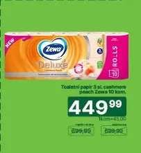Toaletní papír 3 sl. cashmere peach Zewa 10 kom.