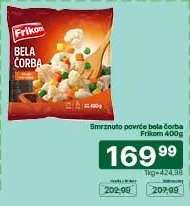 Smrznuto povrće bela čorba Frikom 400g