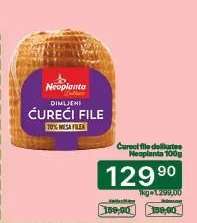 Dimljeni ćureći file