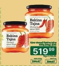 Ajvar domaći Bakina tajna 300g (blagi, ljuti)