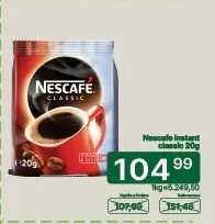 Nescafé instant classic 20g