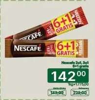 Nescafé 2v1, 3v1 6+1 gratis