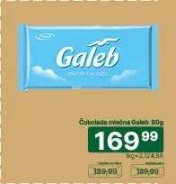 Čokolada mlečna Galeb 80g