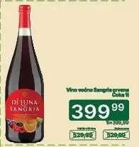 Vino voćno Sangria crvena