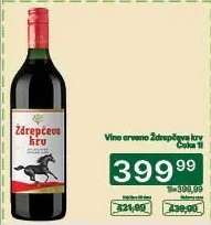 Vino crveno ždrepčeva krv