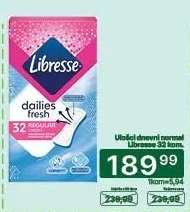 Ubrousky denní normal Libresse 32 ks