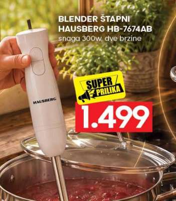 BLENDER ŠTAPNI HAUSBERG HB-7674AB