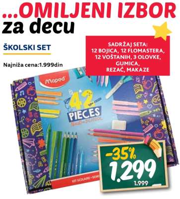 ŠKOLSKI SET