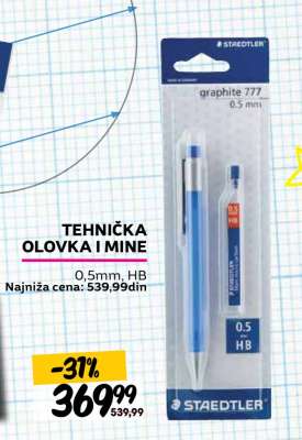 TEHNIČKA OLOVKA I MINE