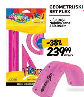GEOMETRIJSKI SET FLEX