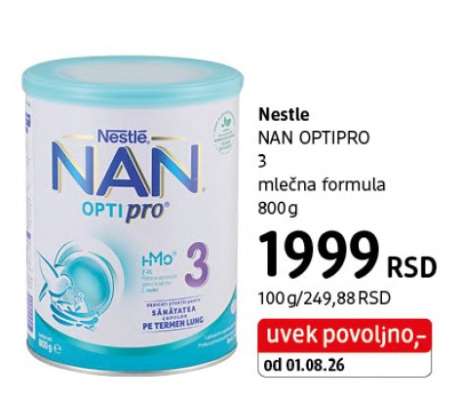 Nestle NAN OPTIPRO 3