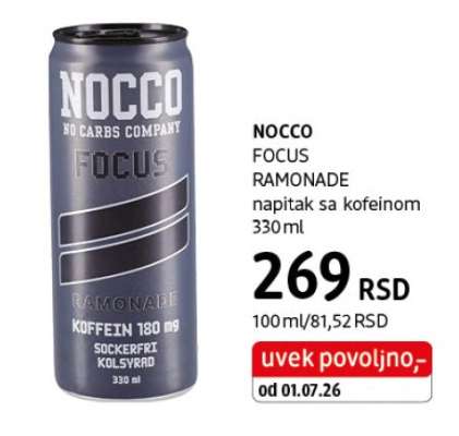 NOCCO FOCUS RAMONADE