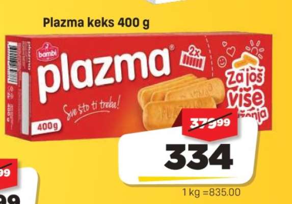 Plazma keks 400 g