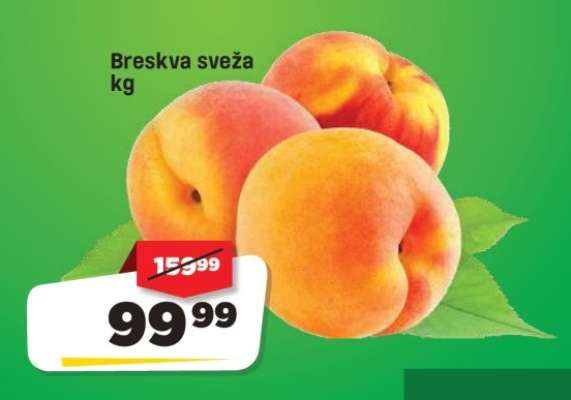 Breskva sveža kg