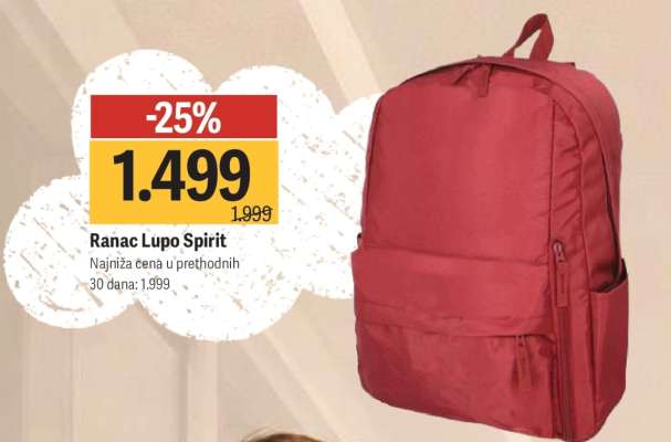 Ranac Lupo Spirit