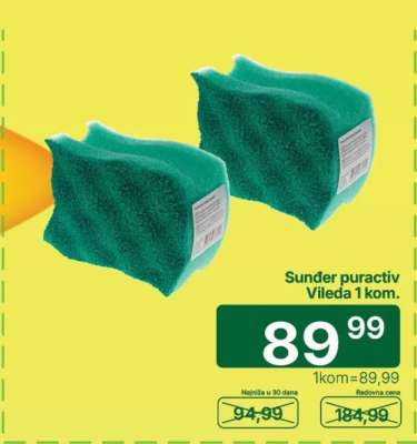 Sunder puractiv Vileda 1 kom.