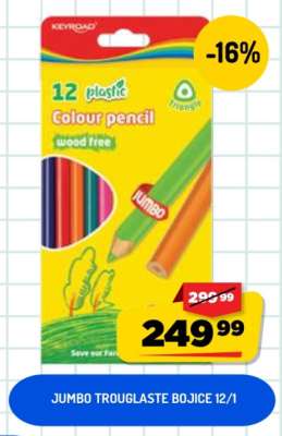JUMBO TROUGLASTE BOJICE 12/1