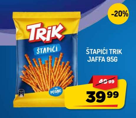 Štapići Trik Jaffa 95g