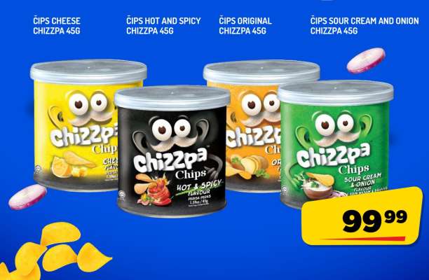 Chizzpa Chips 45g