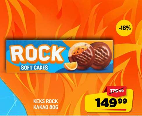 KEKS ROCK KAKAO 80G