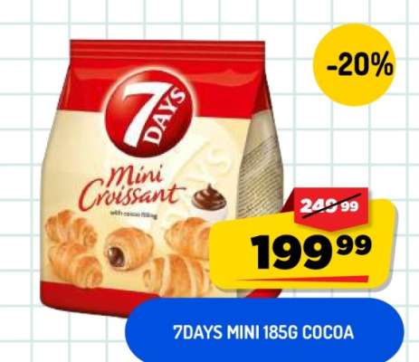 7DAYS Mini 185g Cocoa