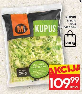 KUPUS Minute 200g