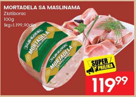 MORTADELA SA MASLINAMA
