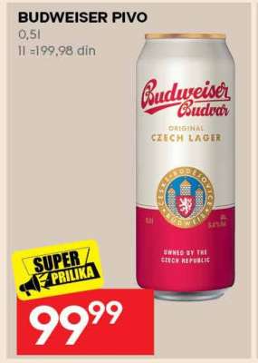 Budweiser pivo