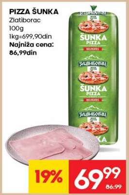PIZZA ŠUNKA