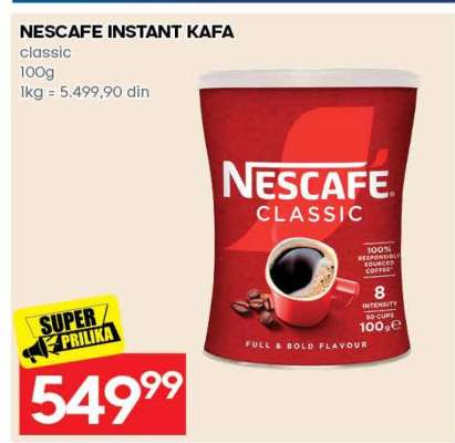 Nescafe Instant kafa