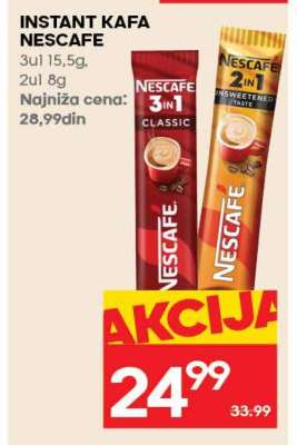 Instant kafa Nescafe