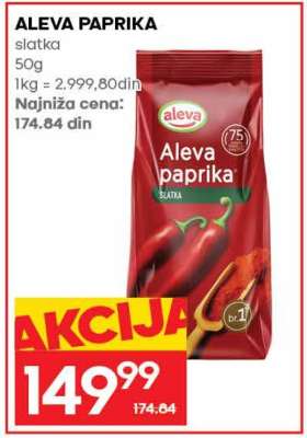 ALEVA PAPRIKA