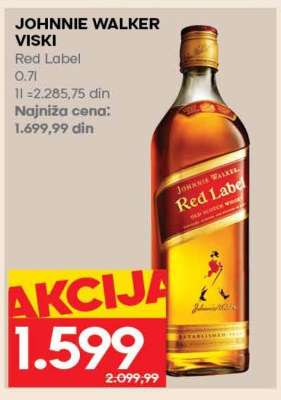 JOHNNIE WALKER VISKI