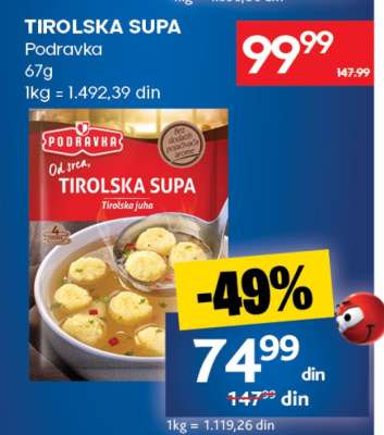 TIROLSKA SUPA