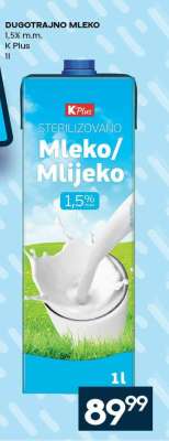 DUGOTRAJNO MLEKO