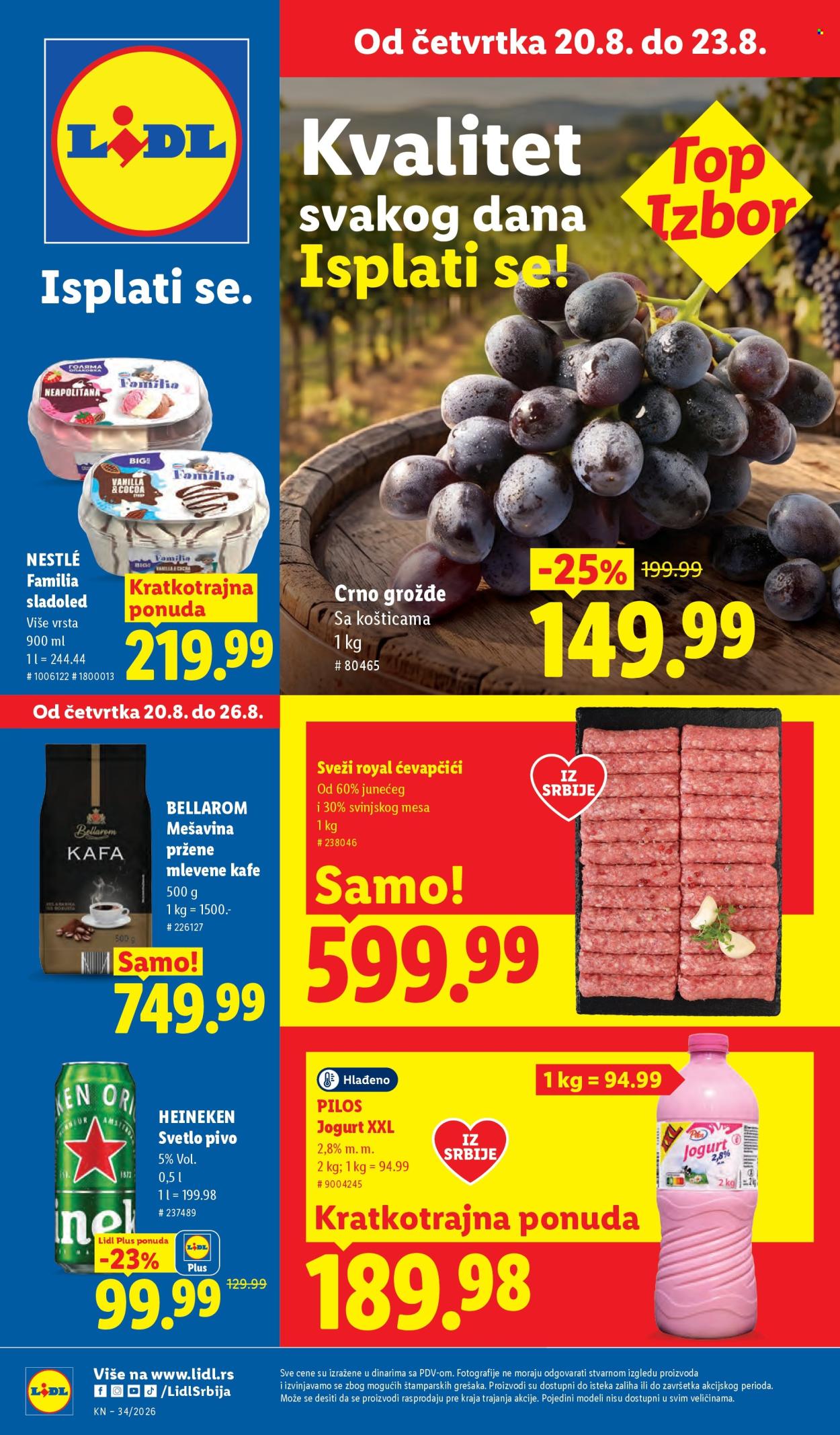 Lidl katalog - 20.08.2026 - 26.08.2026. Stranica 1