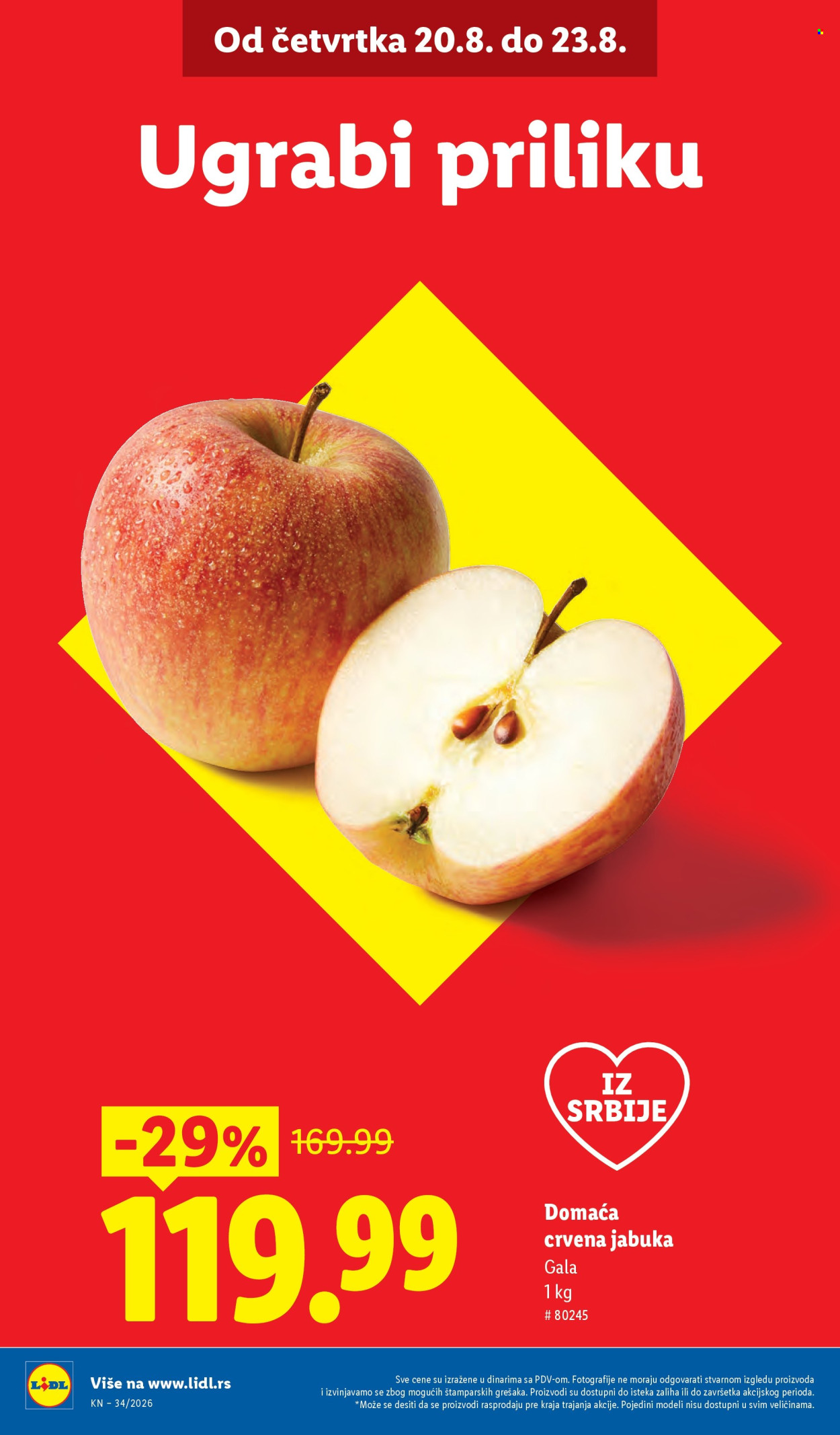Lidl katalog - 20.08.2026 - 26.08.2026. Stranica 2