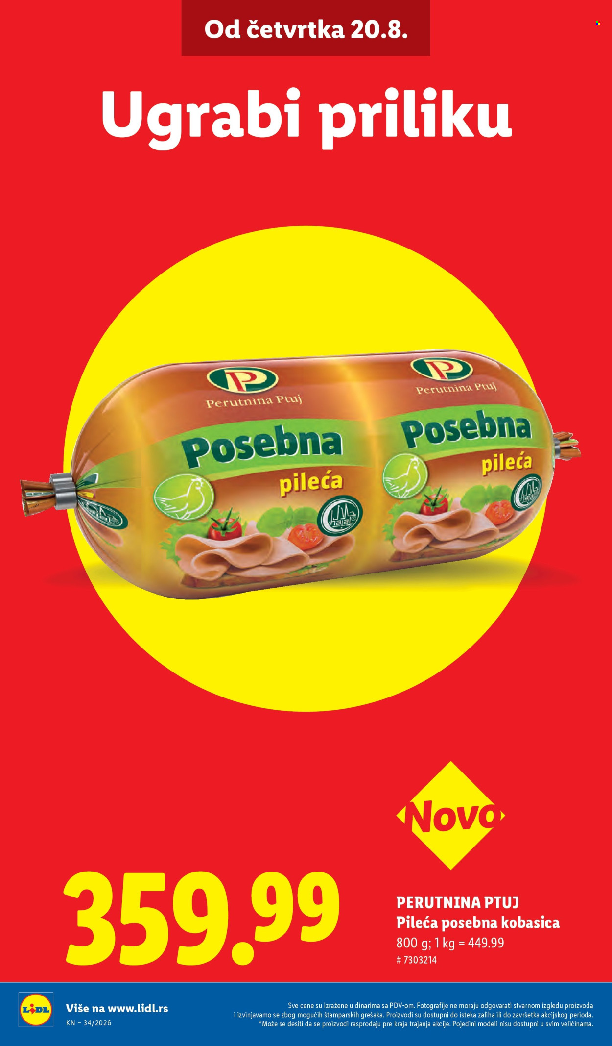 Lidl katalog - 20.08.2026 - 26.08.2026. Stranica 6