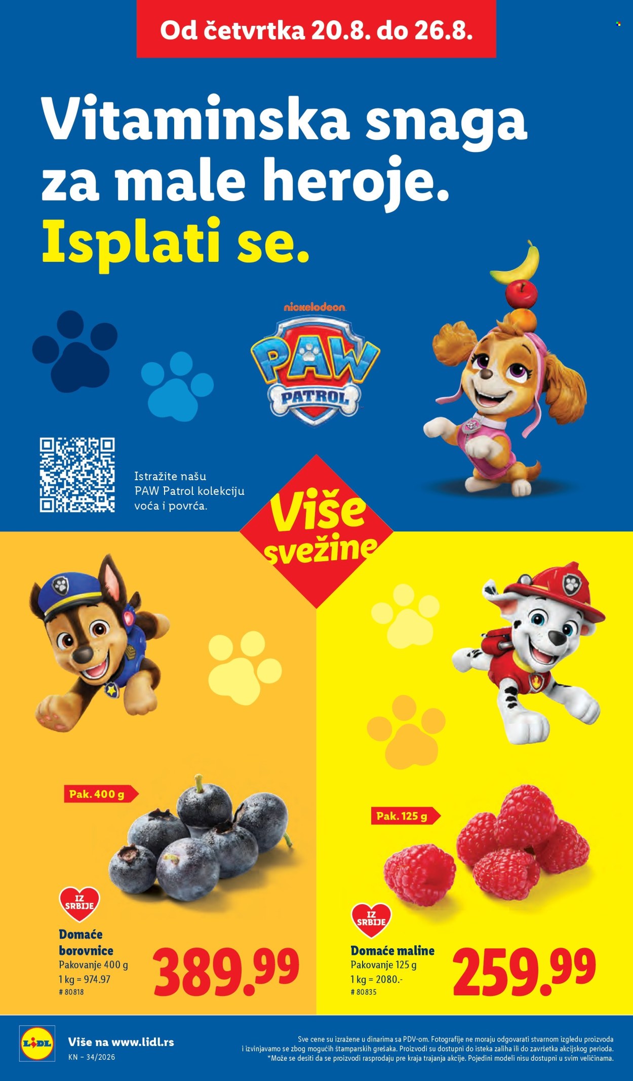 Lidl katalog - 20.08.2026 - 26.08.2026. Stranica 18