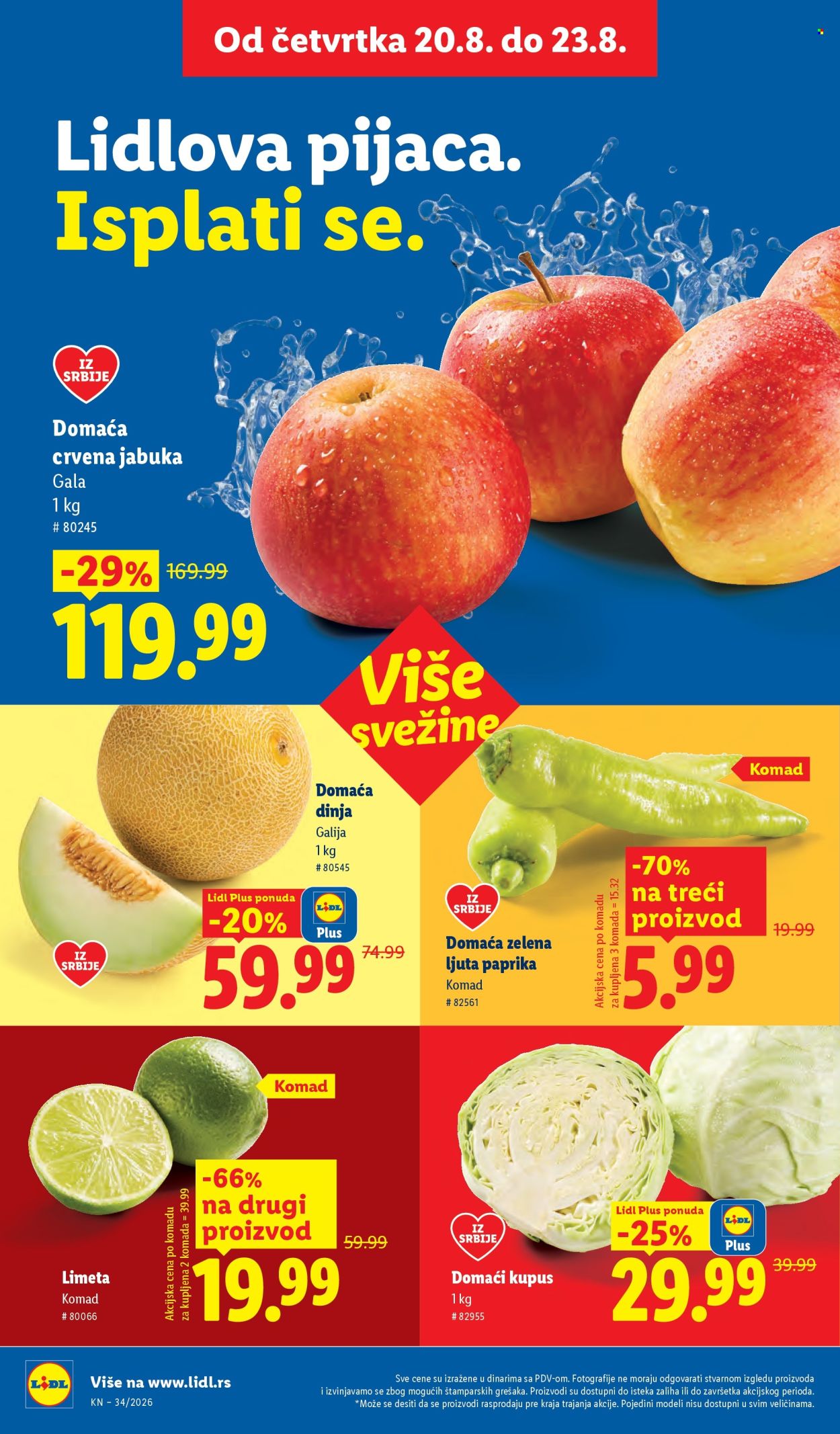 Lidl katalog - 20.08.2026 - 26.08.2026. Stranica 20