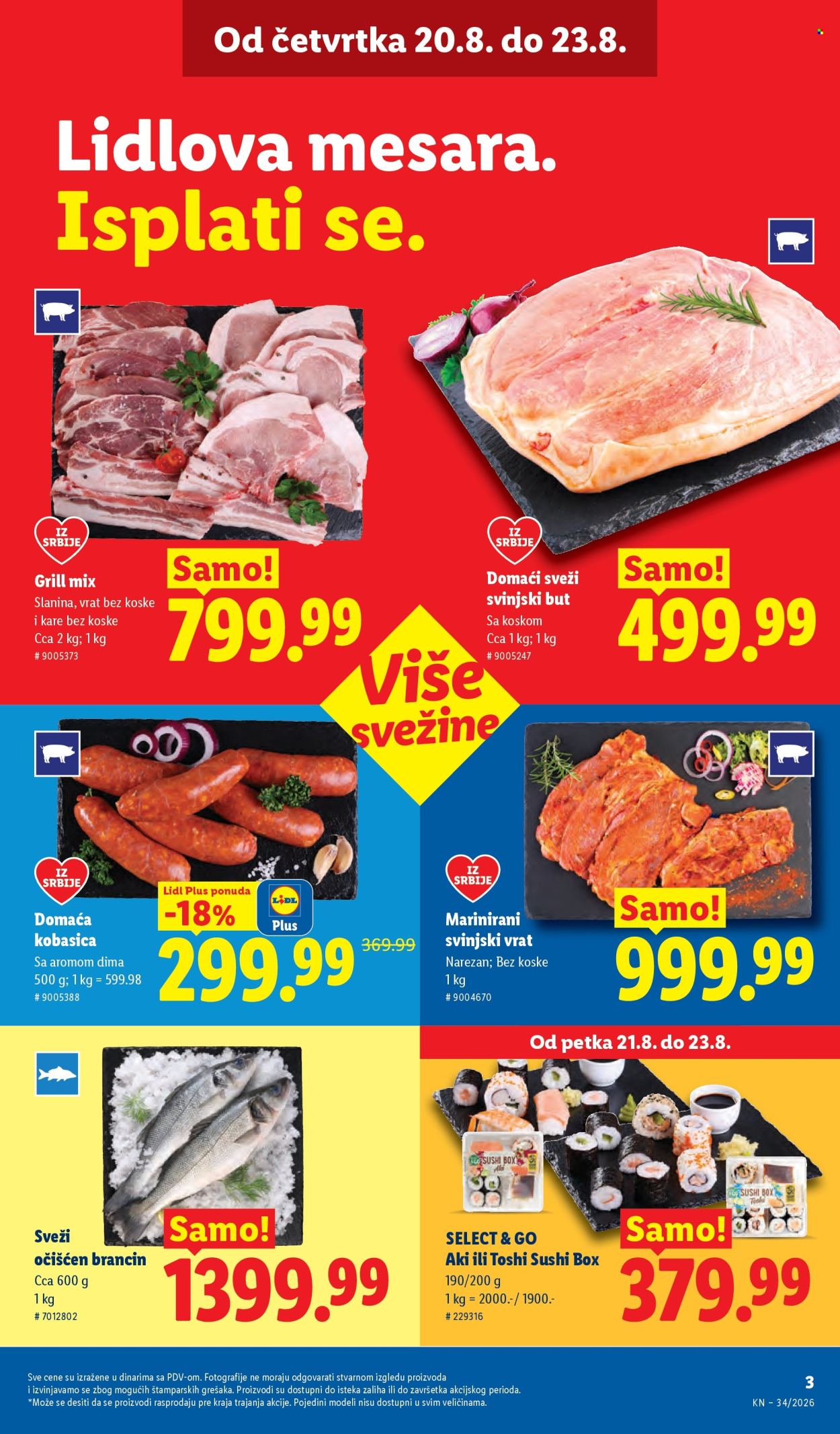 Lidl katalog - 20.08.2026 - 26.08.2026. Stranica 21