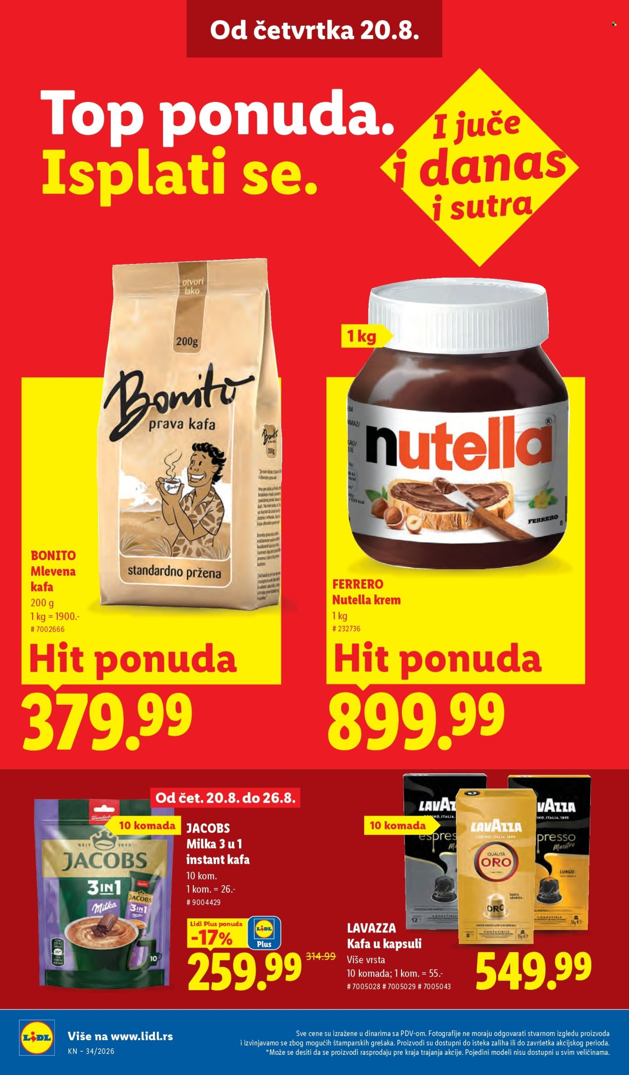Lidl katalog - 20.08.2026 - 26.08.2026. Stranica 28