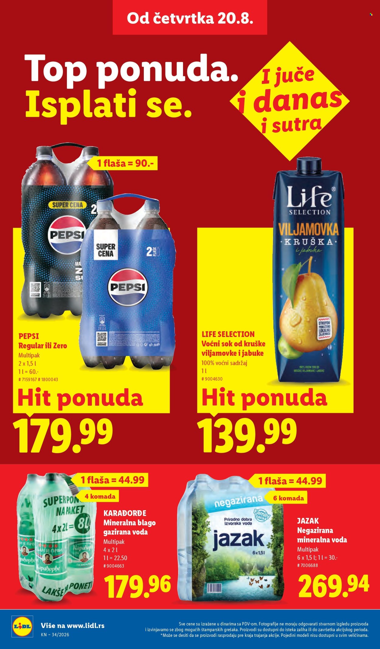 Lidl katalog - 20.08.2026 - 26.08.2026. Stranica 30