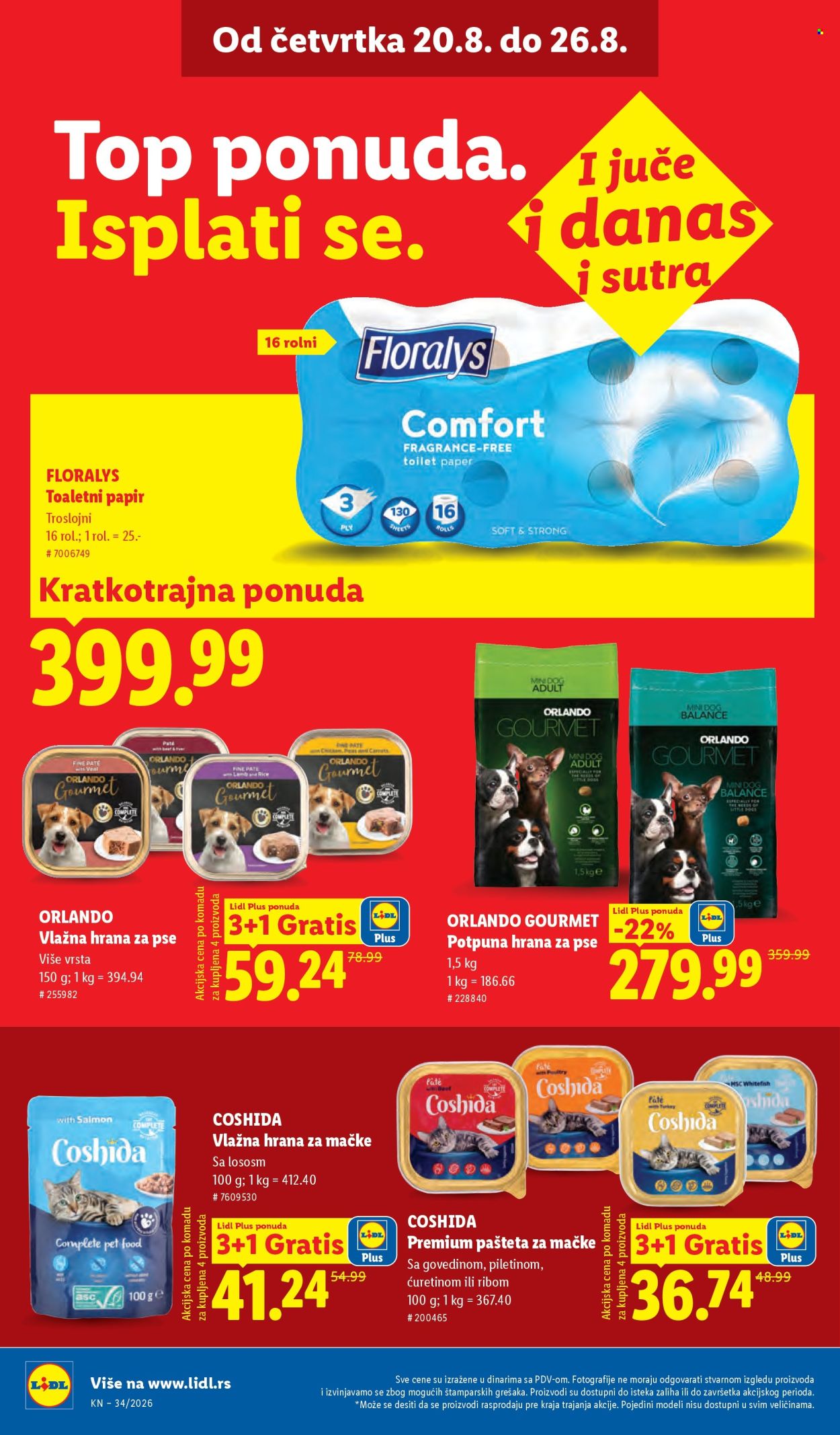 Lidl katalog - 20.08.2026 - 26.08.2026. Stranica 32