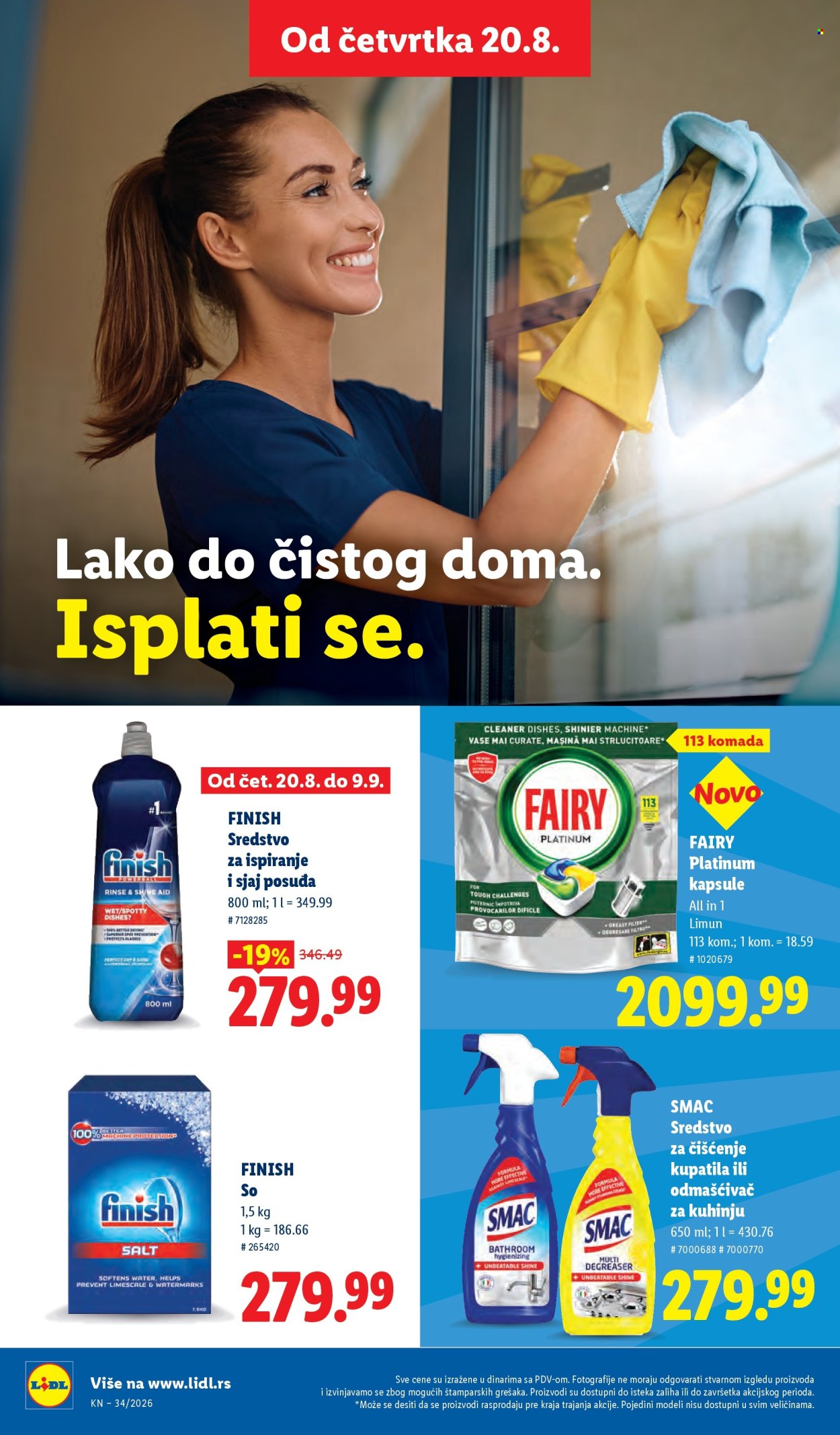 Lidl katalog - 20.08.2026 - 26.08.2026. Stranica 36
