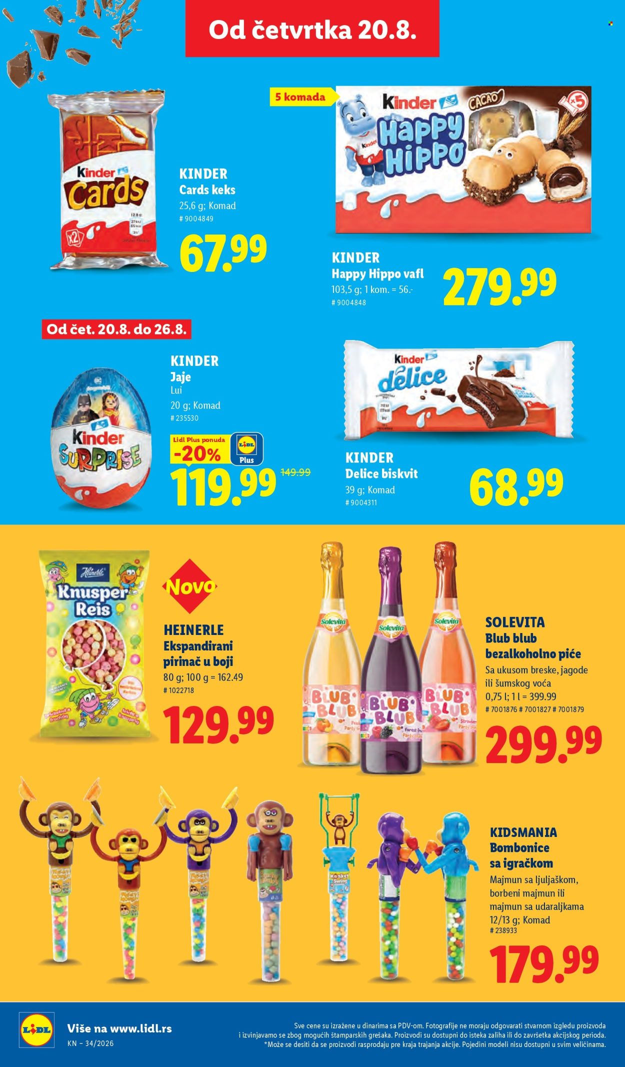 Lidl katalog - 20.08.2026 - 26.08.2026. Stranica 66