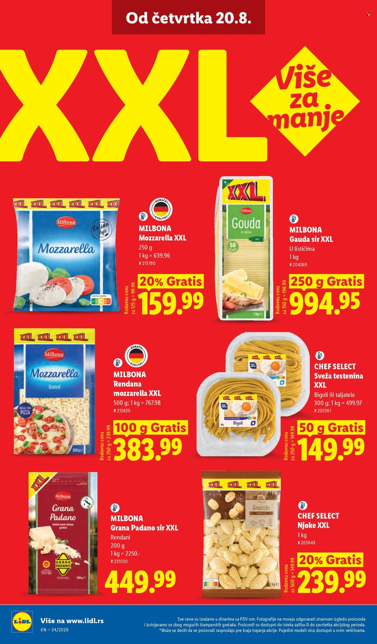 Lidl katalog - 20.08.2026 - 26.08.2026. Stranica 72