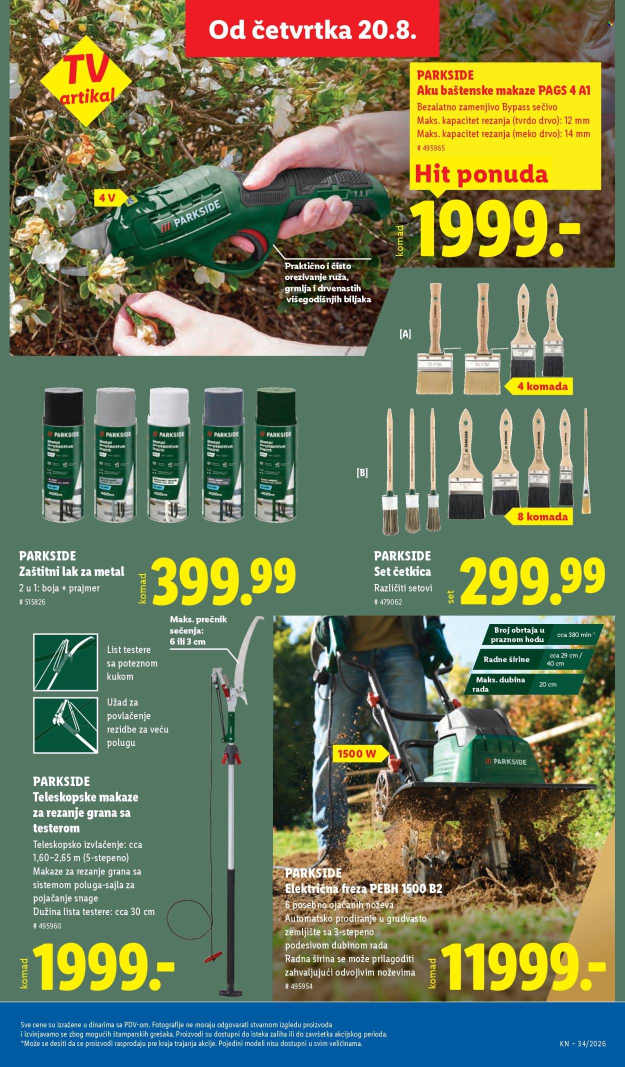 Lidl katalog - 20.08.2026 - 26.08.2026. Stranica 83